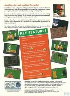 Brian Lara's Cricket 96 dos