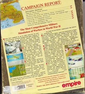 Campaign - Tactical & Strategic War Simulation dos