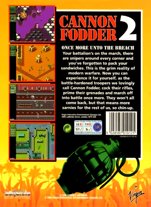 Cannon Fodder 2 - Dos