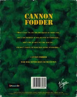 Cannon Fodder dos