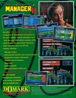 Championship Manager '94 dos