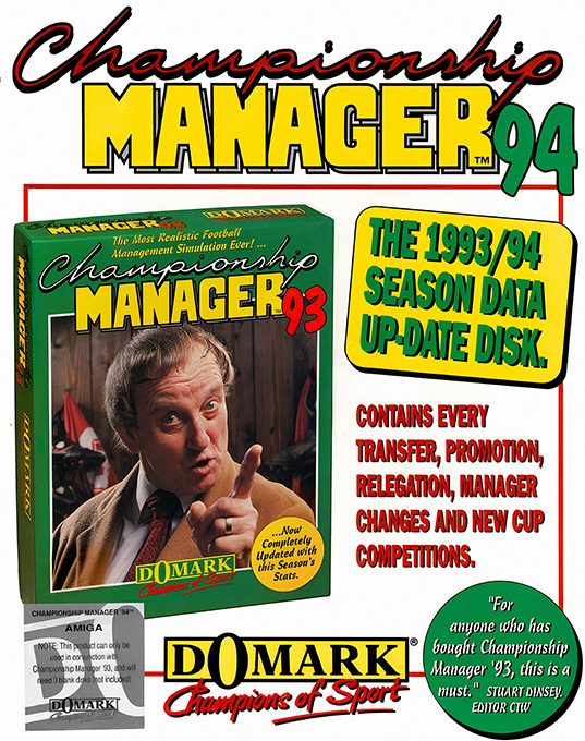 Championship Manager End of 1994 Season Data Updat