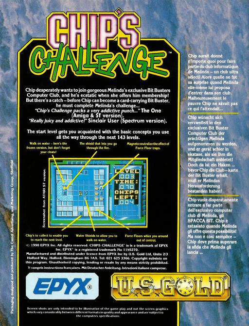 Chip's Challenge - Dos