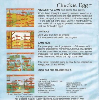 Chuckie Egg dos
