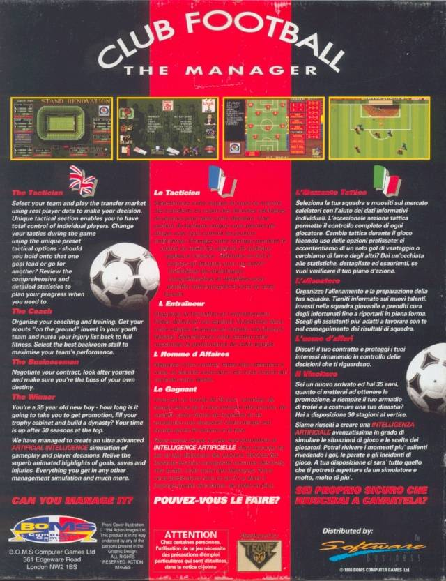 Club Football - The Manager - Dos