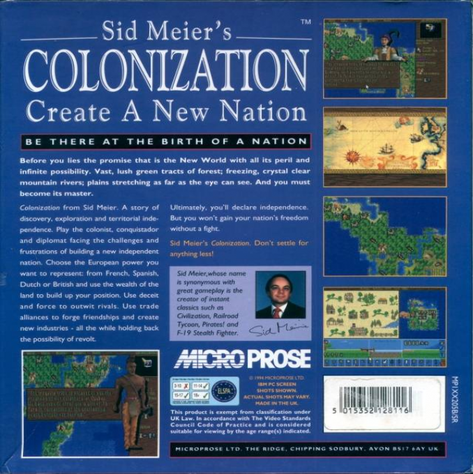 Colonization - Dos