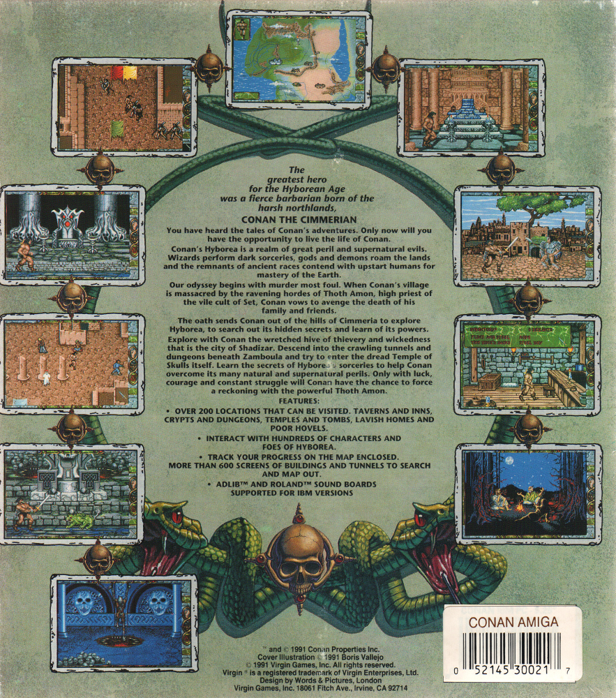 Conan - The Cimmerian - Dos