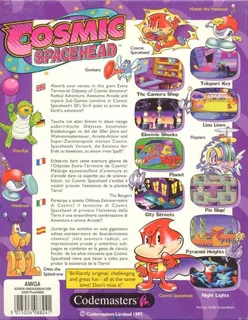 Cosmic Spacehead dos