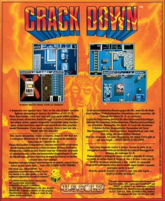 Crack Down - Dos