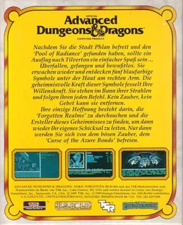 Curse Of The Azure Bonds dos