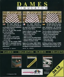 Dames Simulator dos