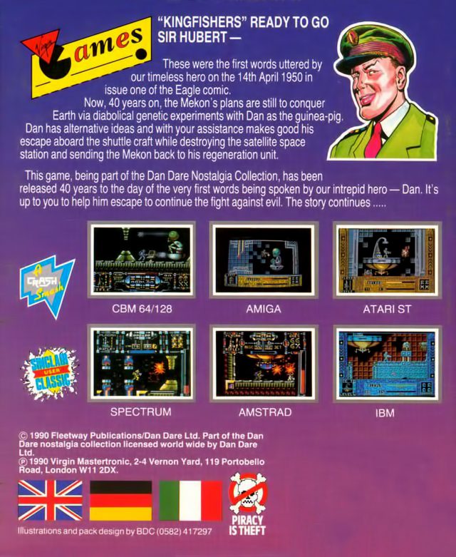 Dan Dare 3 - The Escape dos