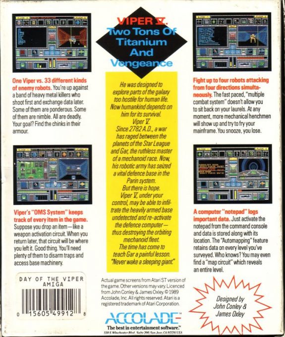 Day Of The Viper dos