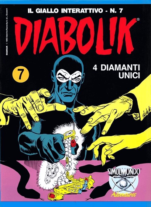 Diabolik 07 - 4 Diamanti Unici