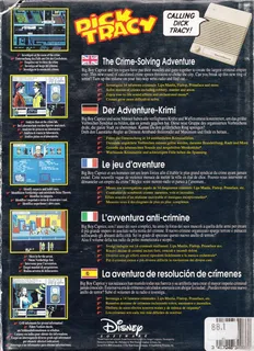 Dick Tracy - The Crime-solving Adventure dos