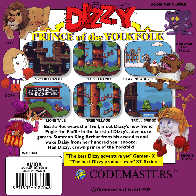 Dizzy 6 - Prince Of The Yolkfolk - Dos