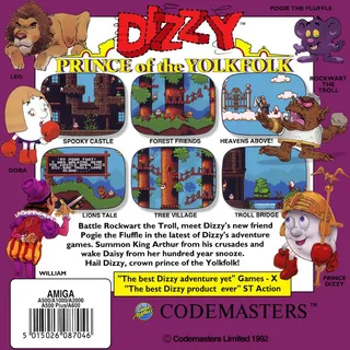 Dizzy 6 - Prince Of The Yolkfolk dos