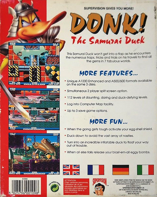 Donk! - The Samurai Duck! - Dos