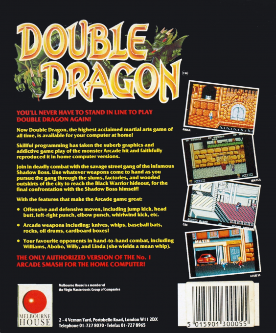 Double Dragon - Dos