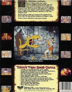 Dragon's Lair - Escape From Singe's Castle dos