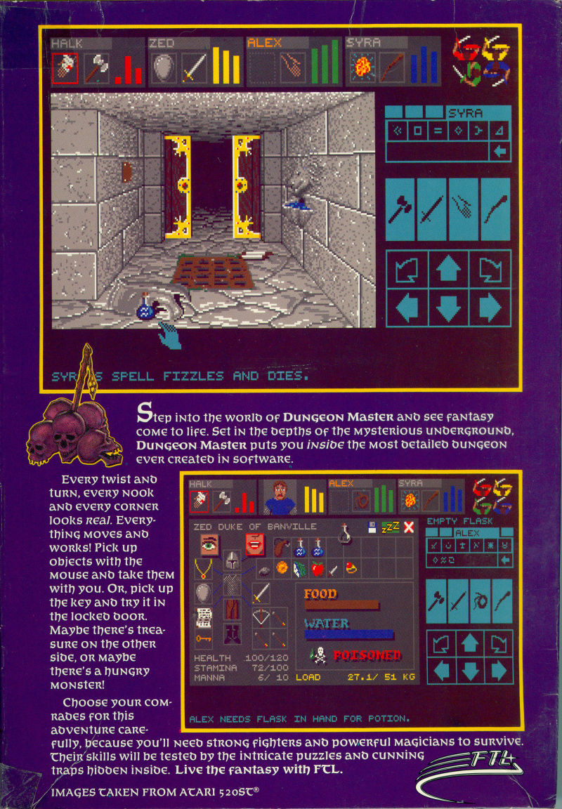 Dungeon Master - Dos