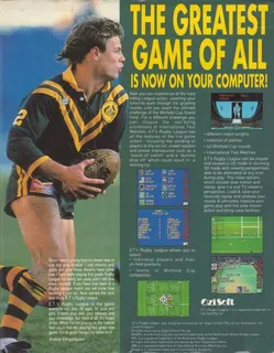 E.T.'s Rugby League dos