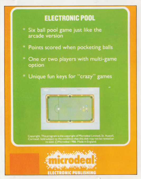 Electronic Pool - Dos