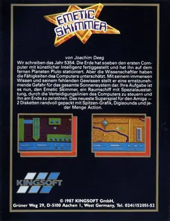 Emetic Skimmer dos