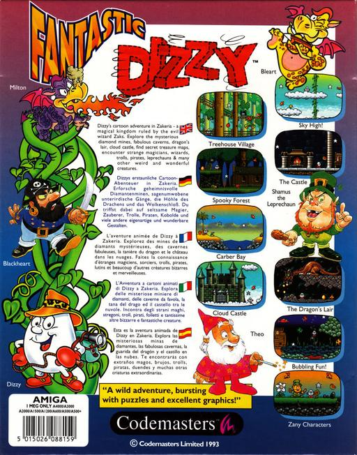 Fantastic Dizzy - Dos