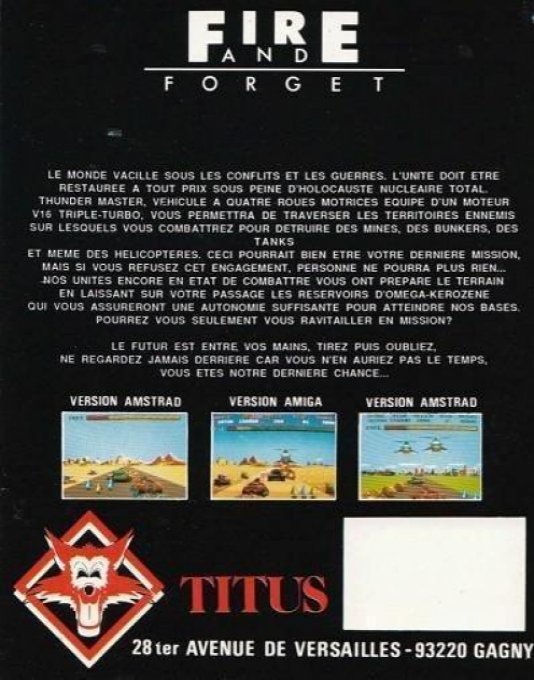 Jaquette arrière