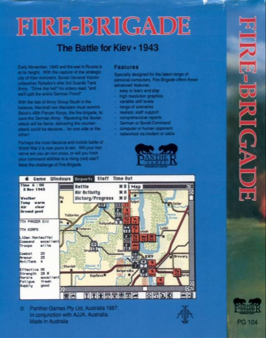Fire-brigade - The Battle For Kiev 1943 - Dos