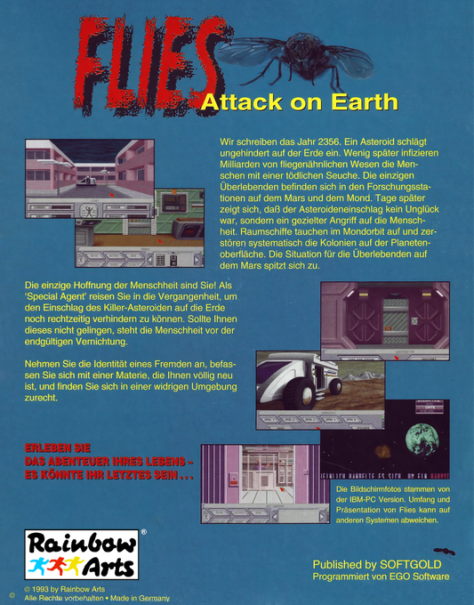 Flies - Attack On Earth - Dos