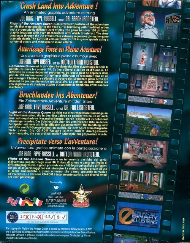 Flight Of The Amazon Queen - Dos