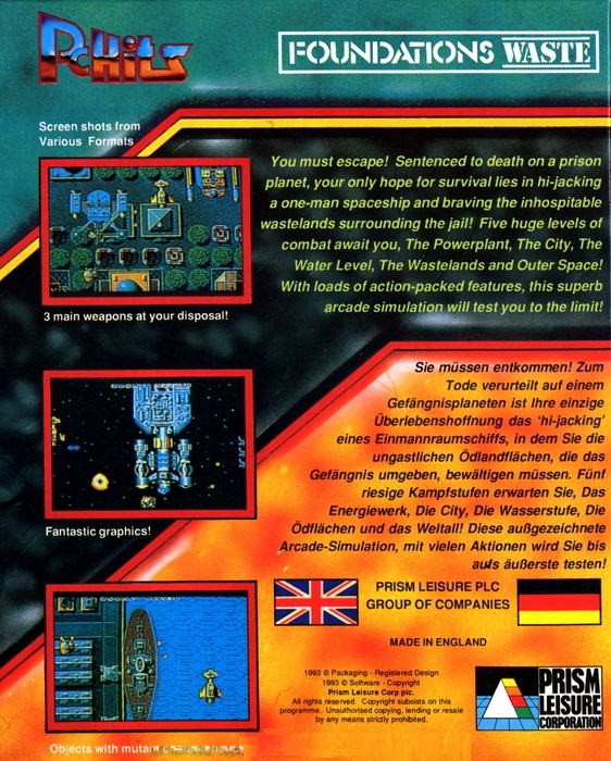 Foundation's Waste - Dos