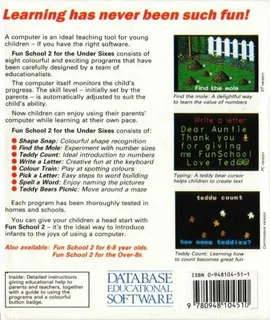 Fun School 2 - For The Under-6s dos