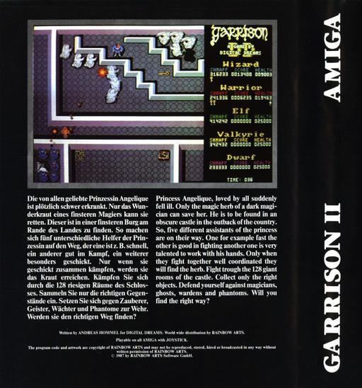 Garrison II - The Legend Continues - Dos