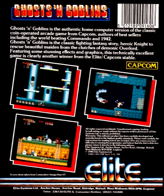 Ghosts'n Goblins - Dos