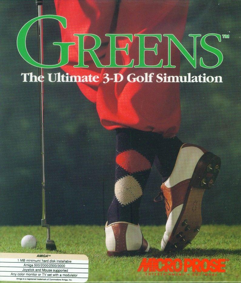 Greens - The Ultimate 3-D Golf Simulation