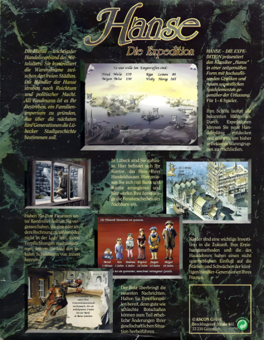 Hanse - Die Expedition - Dos