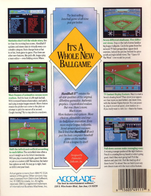 HardBall II - Dos