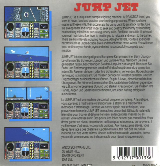 Harrier Mission - Dos