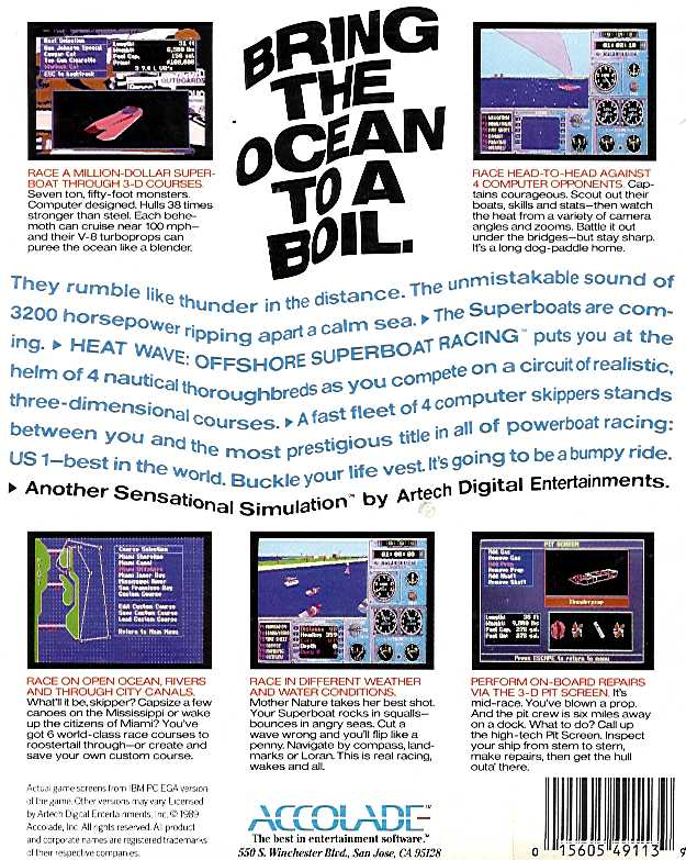 Heat Wave : Offshore Superboat Racing - Dos