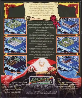 Hero Quest - Return Of The Witch Lord dos
