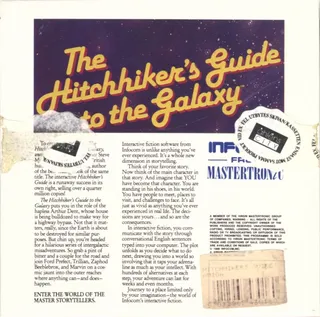 The Hitchhiker's Guide To The Galaxy dos