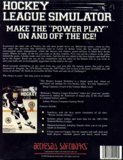 Hockey League Simulator dos