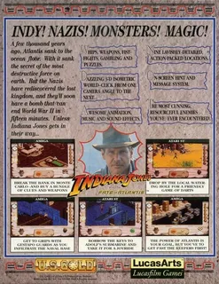 Indiana Jones and the Fate of Atlantis dos