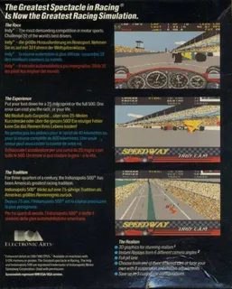 Indianapolis 500 - The Simulation dos