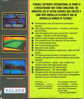 International 3d Tennis dos