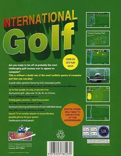 International Golf dos