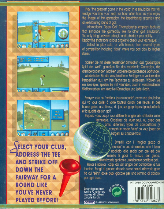 International Open Golf Championship - Dos